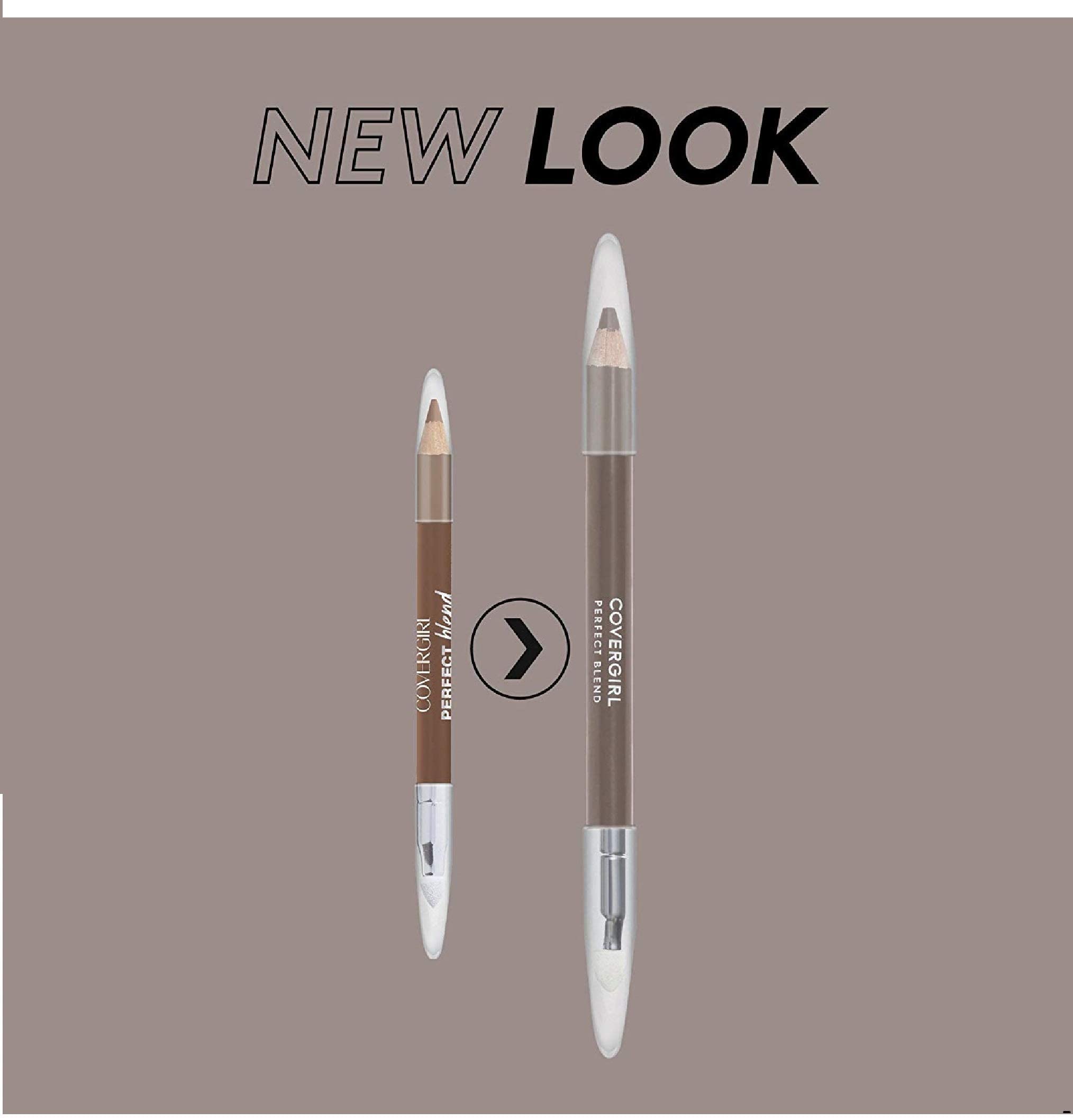 Covergirl Perfect Blend Eyeliner Pencil, Charcoal 105, 0.03 Fl Oz, 2 Count